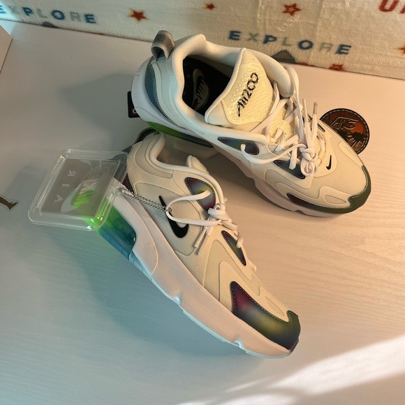 NIKE AIR MAX 200 20 GS SUMMIT WHITE - Picture 2 of 11